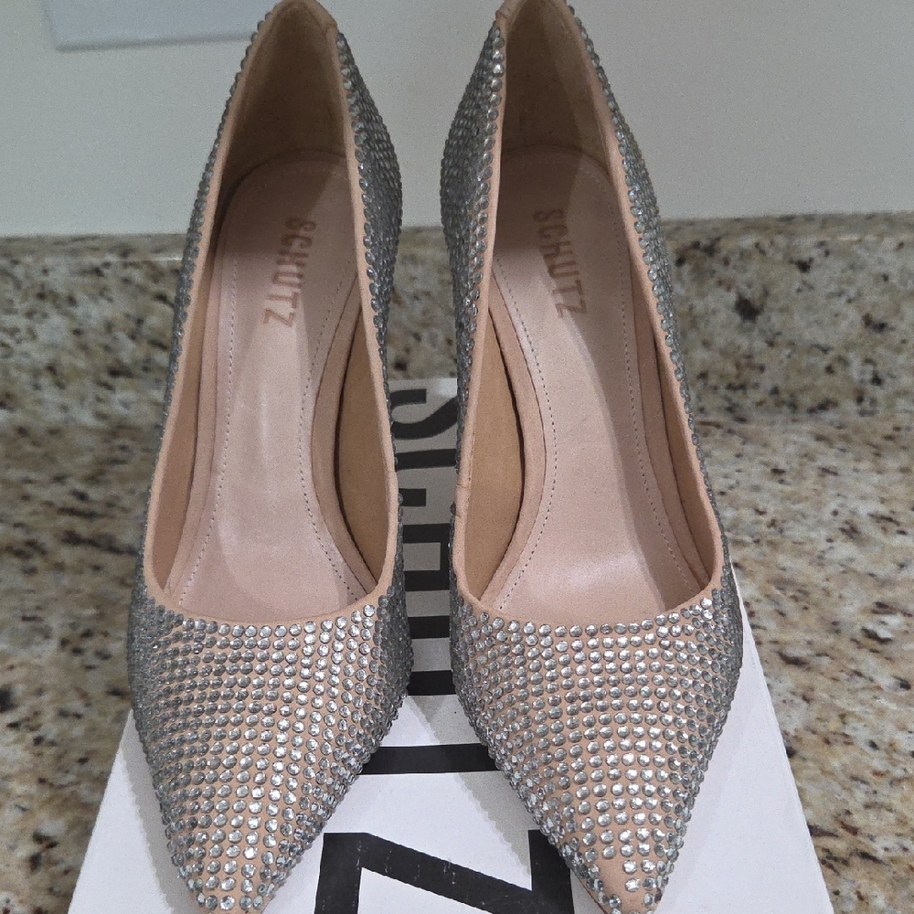 SCHUTZ Light Nude High Heels